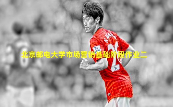 北京邮电大学市场营销基础阶段作业二