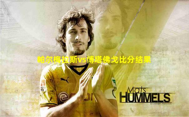 帕尔梅拉斯vs博塔佛戈比分结果